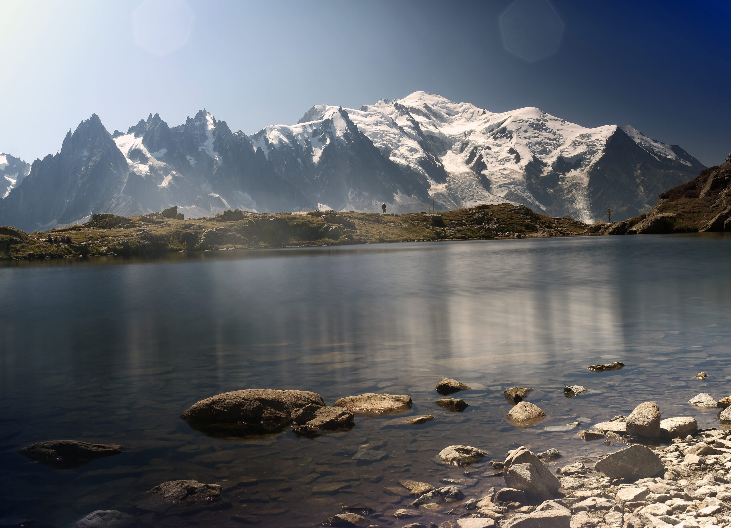 TMB-Alpy-2025@majownik188 - Lac Blanc Jezioro we Francji