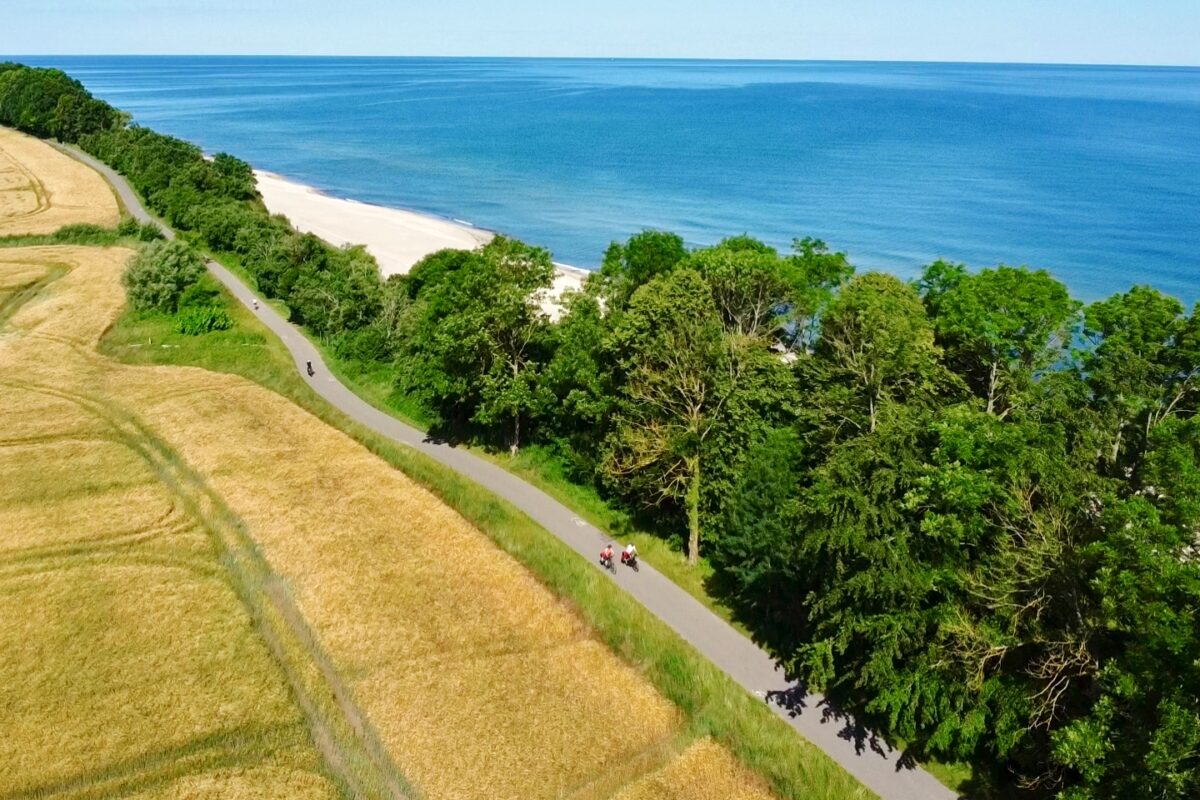 Oplus_16908288 - Gąski Morze Bałtyckie z lotu ptaka